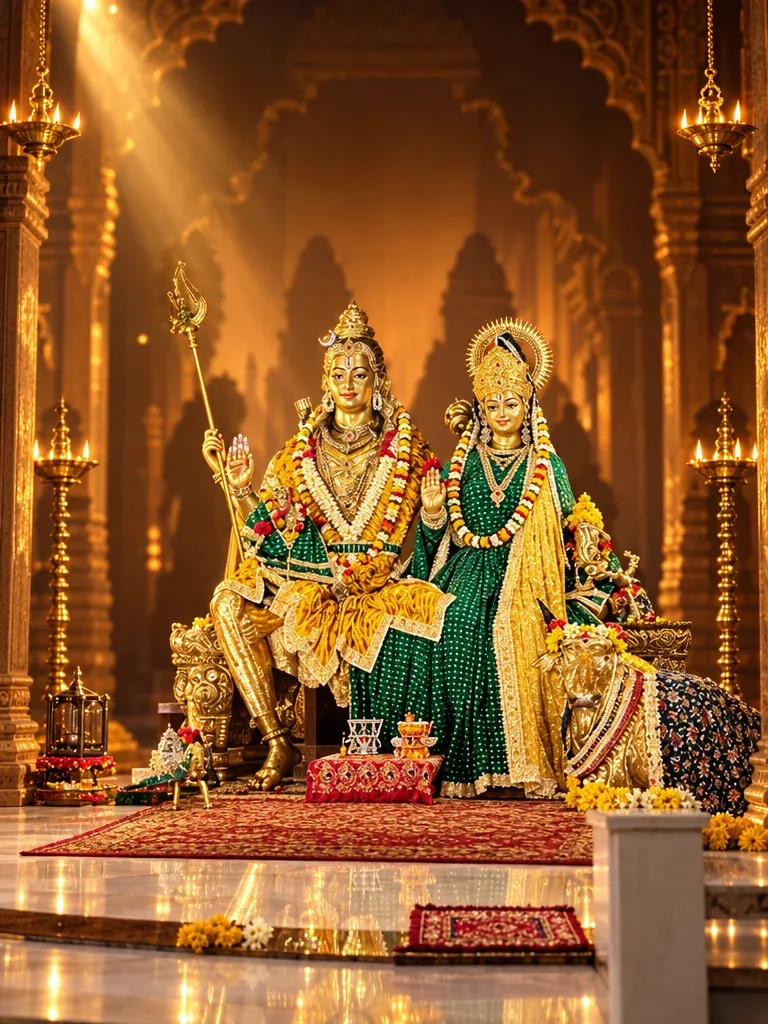 Char Dham Mandir & Braj 84 Kos Yatra Vrindavan Braj Dham — Darshan View 2 (Braj 84 Kos Yatra Complete Guide: 12 Sacred Forests (Dwadasha Vana), 24 Upavanas, 32 Padav Route Map & Preparation)