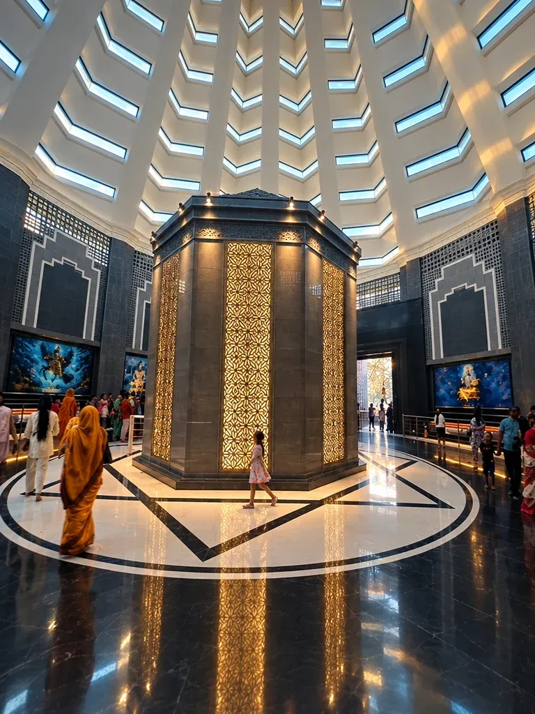 Char Dham Mandir & Braj 84 Kos Yatra Vrindavan Braj Dham — Darshan View 4 (Braj 84 Kos Yatra Complete Guide: 12 Sacred Forests (Dwadasha Vana), 24 Upavanas, 32 Padav Route Map & Preparation)