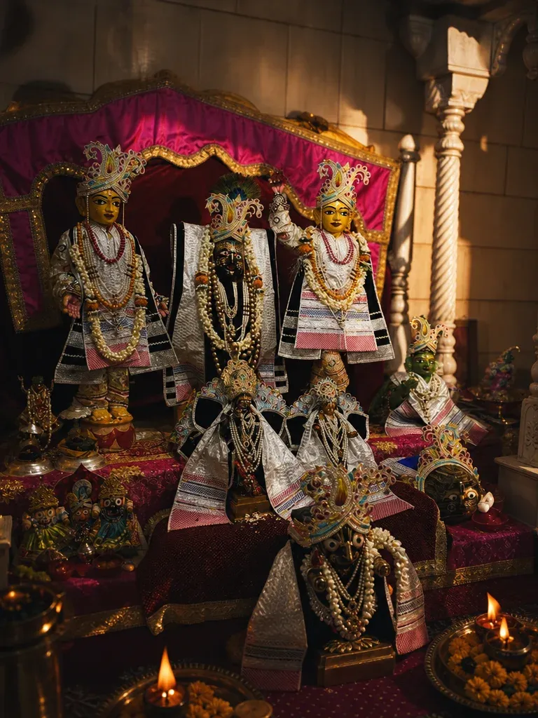 Shri Radha Gopinath Mandir, Vrindavan Vrindavan Braj Dham — Darshan View 4 (Braj 15-Day Master Pilgrimage Itinerary: From Janmashtami to Radhashtami Across Mathura, Vrindavan, Govardhan & Barsana)
