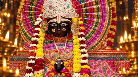 Shri Dauji Maharaj Temple, Baldeo & Garud Govind Dham — Shri Dauji Mandir (Baldeo) Complete Yatra Guide: The 8-Foot Self-Manifested Idol of Braj-Raja Lord Balarama, Kshir Sagar & World-Famous Huranga Holi