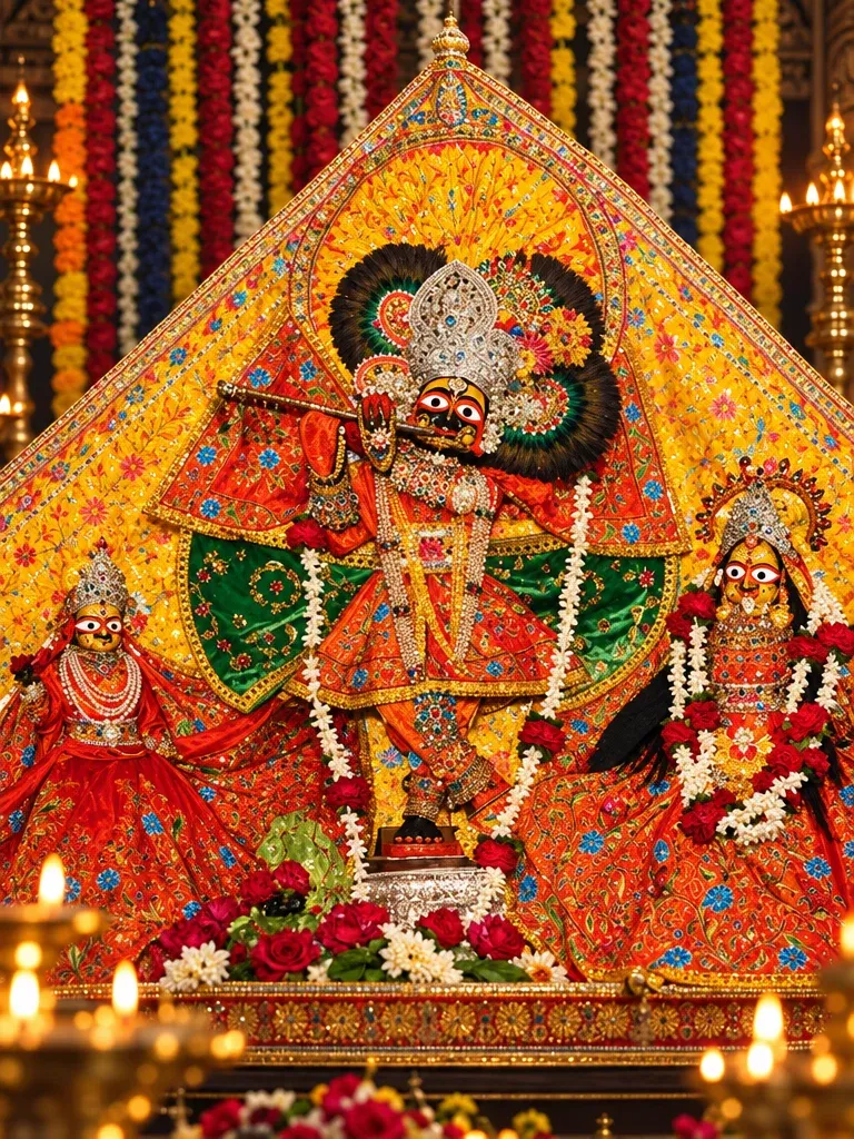 Shri Radha Madan Mohan Mandir & Kartik Deepdan, Vrindavan Vrindavan Braj Dham — Darshan View 3 (Kartik Month in Vrindavan (Damodara Masa 2026): Complete Niyama Seva Rules, Ghee Deepdan, Damodarashtakam & Bhishma Panchaka Guide)