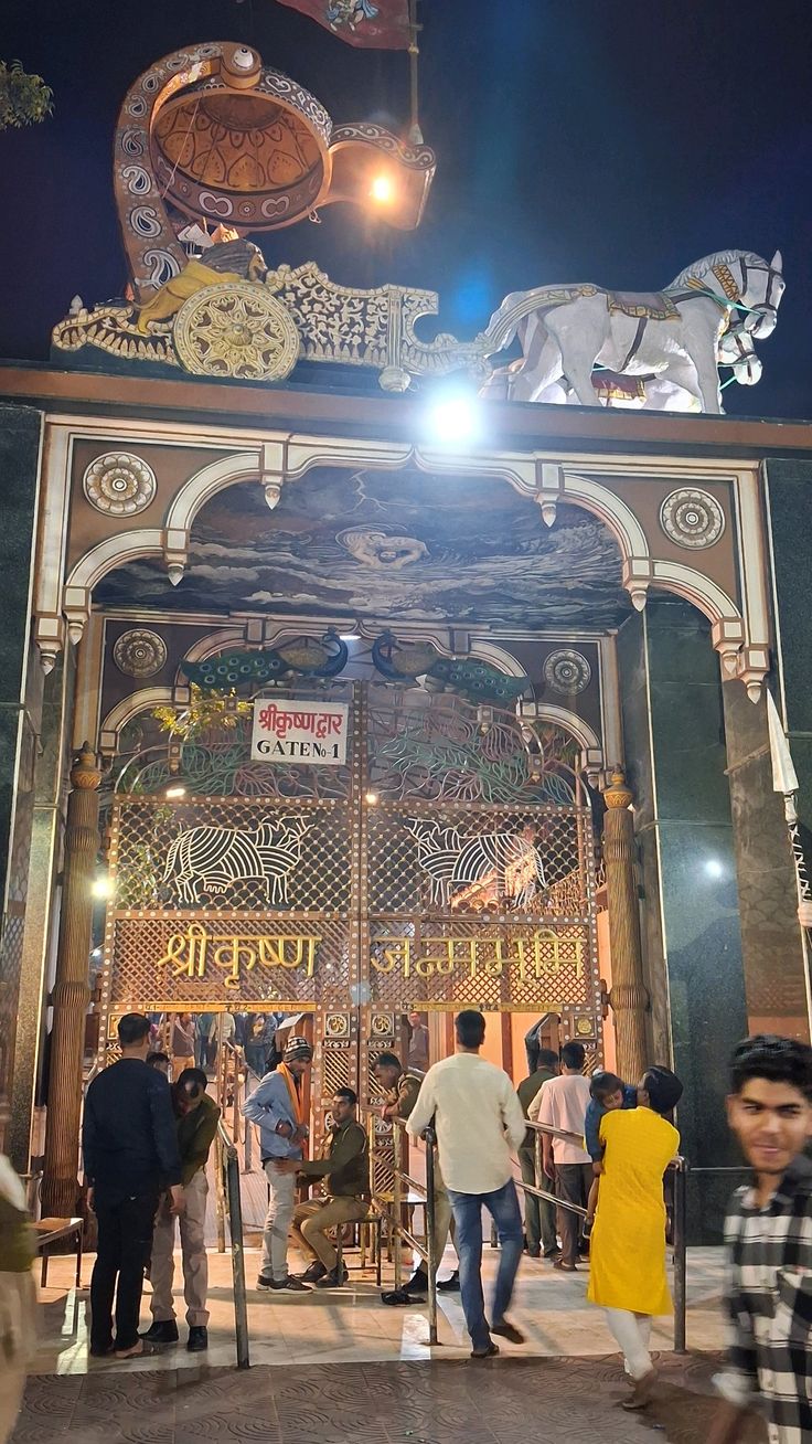 Shri Krishna Janmabhoomi Temple Complex, Mathura Vrindavan Braj Dham — Darshan View 2 (Mathura & Vrindavan Janmashtami 2026: Official Dates, Midnight Abhishek & Temple Itinerary)