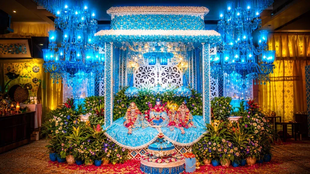 Shri Hit Radha Keli Kunj, Vrindavan Vrindavan Braj Dham — Darshan View 5 (Pujya Premanand Ji Maharaj: Radha Keli Kunj Satsang, Morning Pad-Yatra & Meeting Guidelines)