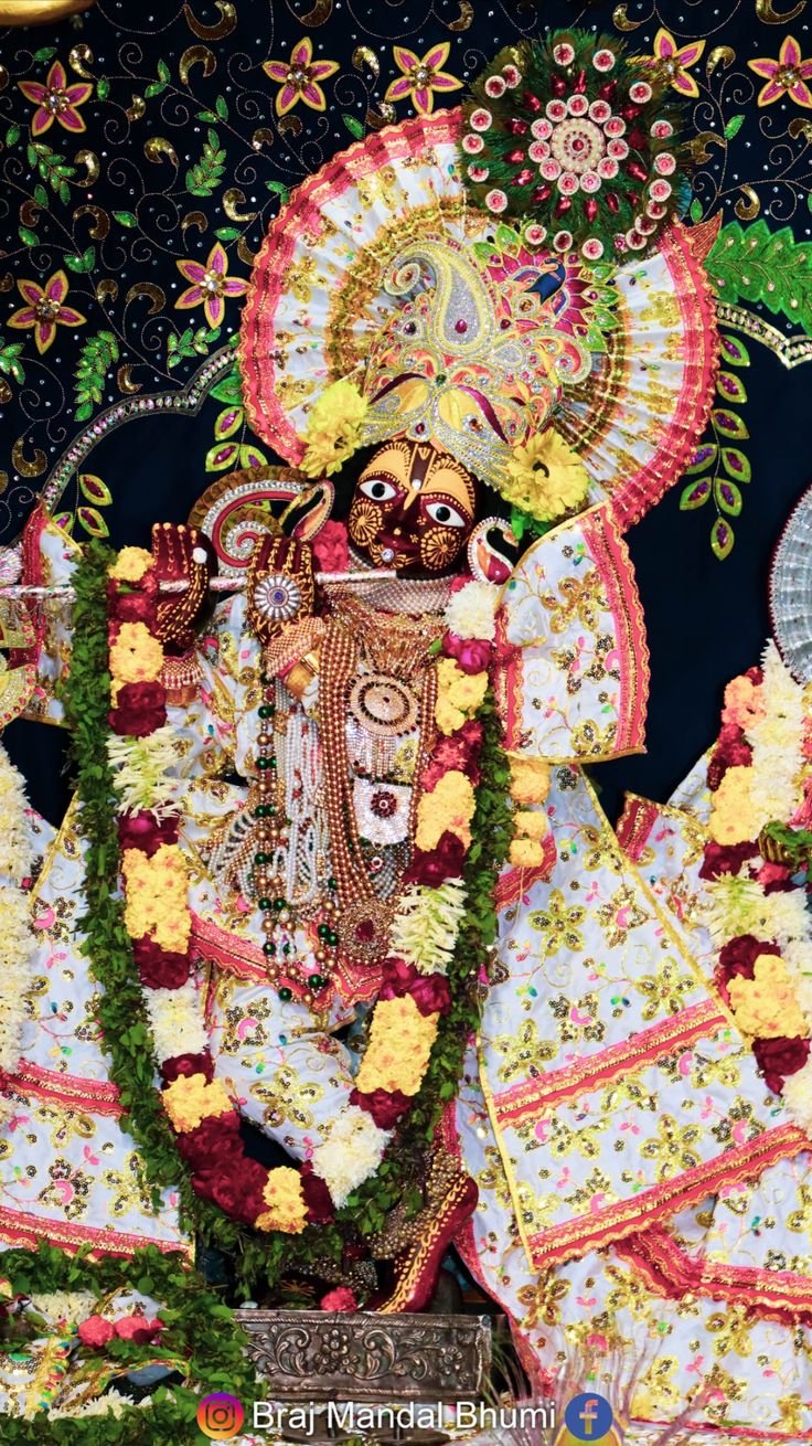 Shri Radha Damodar Mandir, Vrindavan Vrindavan Braj Dham — Darshan View 2 (Shri Radha Damodar Mandir Vrindavan Complete Guide: Why 4 Parikramas Equal 21 KM Govardhan Yatra, Giriraj Shila, Jiva Goswami Samadhi & Prabhupada’s Kutir)