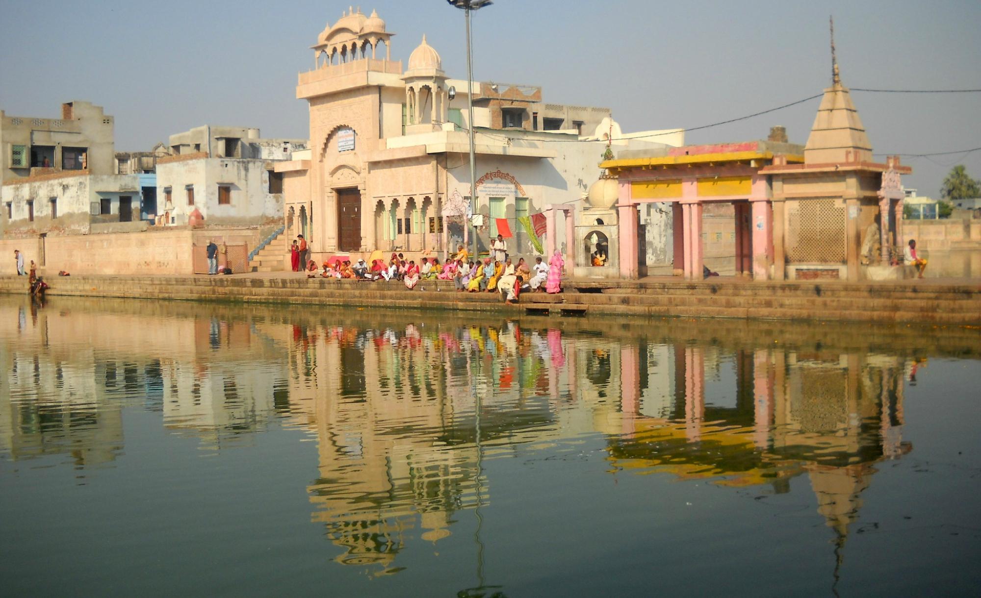 Radha Kund & Shyam Kund, Govardhan Vrindavan Braj Dham — Darshan View 4 (Radha Kund & Shyam Kund: History, Sacred Snan Rules, Arishtasura Pastime & Sangam Guide)