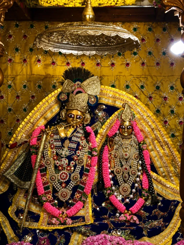 Shri Radha Ashtami 2026 (Barsana Mahotsav) Vrindavan Braj Dham — Darshan View 3 (Radhashtami 2026 in Barsana: Ladli Ji Temple Abhishek, Chhapan Bhog & Bhanugarh Yatra)