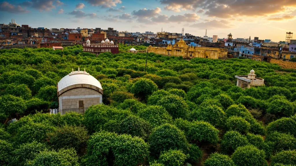 Sharad Purnima Maharas Utsav, Vrindavan Vrindavan Braj Dham — Darshan View 3 (Sharad Purnima 2026 in Vrindavan (Maharaas Utsav): Shri Banke Bihari Once-a-Year Mor-Mukut & Flute Darshan, Nidhivan Lore & Timings)