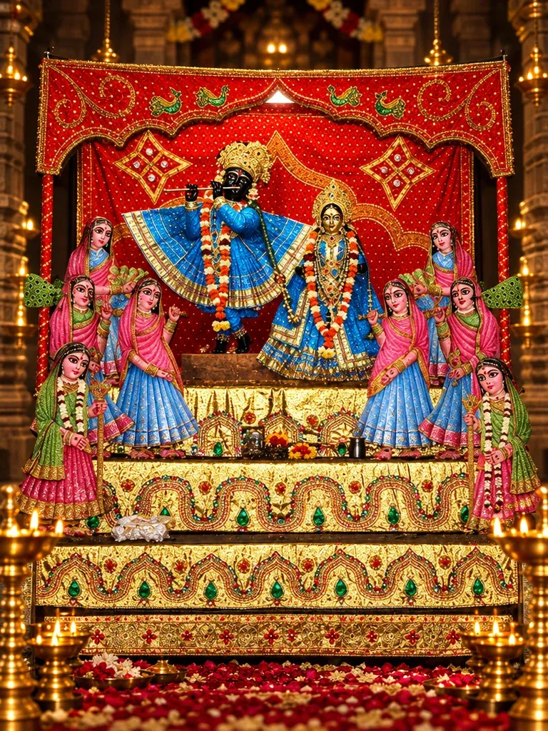 Jaipur Temple & Sacred Temples of Vrindavan Vrindavan Braj Dham — Darshan View 3 (Top 7 Sacred Temples in Vrindavan: Darshan Guide, Timings & Hidden Secrets)