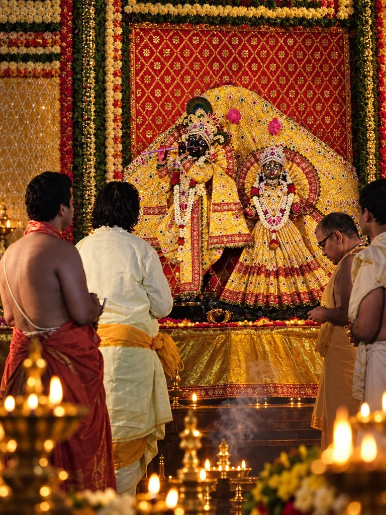 Jaipur Temple & Sacred Temples of Vrindavan Vrindavan Braj Dham — Darshan View 4 (Top 7 Sacred Temples in Vrindavan: Darshan Guide, Timings & Hidden Secrets)
